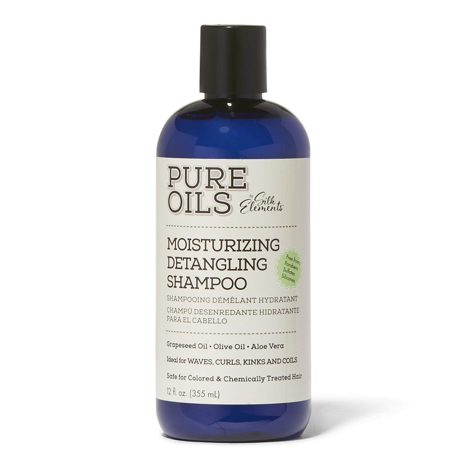 Pure Oils Moisturizing Detangling Shampoo •